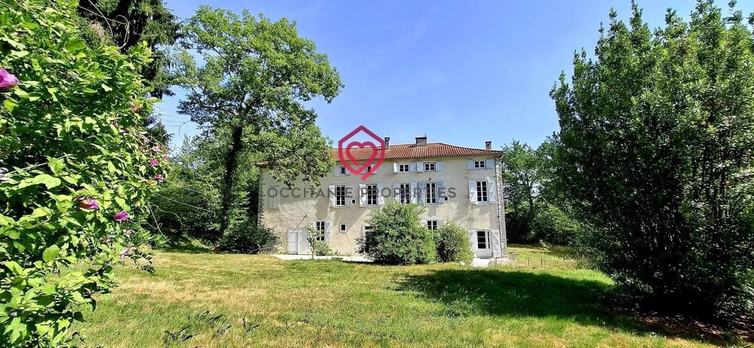 Castillo en Saint-Martin-de-Caralp, Occitania, Francia 1 - 18882928