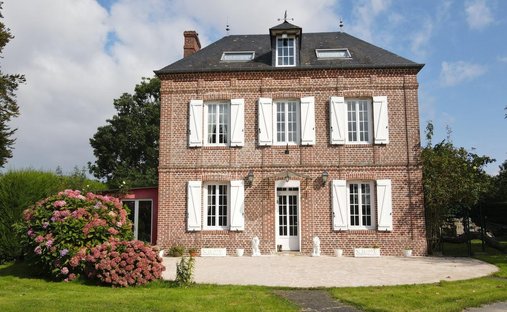 House in Veules-les-Roses, Normandy, France 1