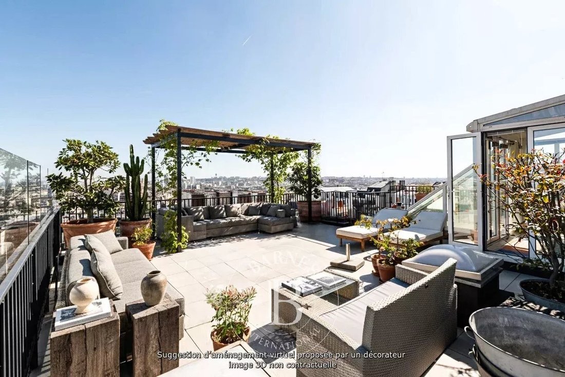 Apartment in Montmartre, Paris 18e Arrondissement, Paris 2 - 16289352