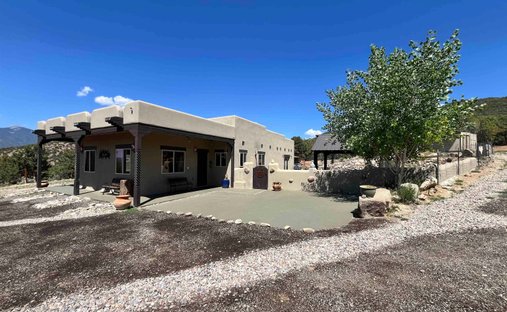 Casa a Taos, Nuovo Messico, Stati Uniti 1