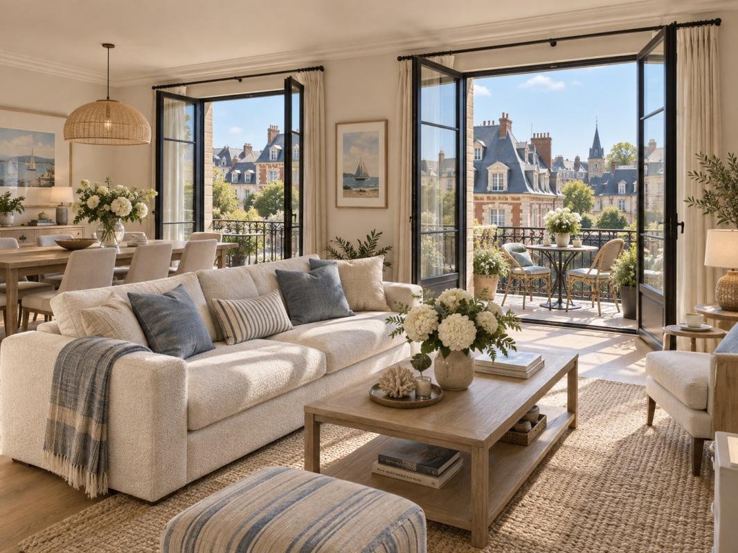 Appartamento a Deauville, Normandia, Francia 1 - 18887695