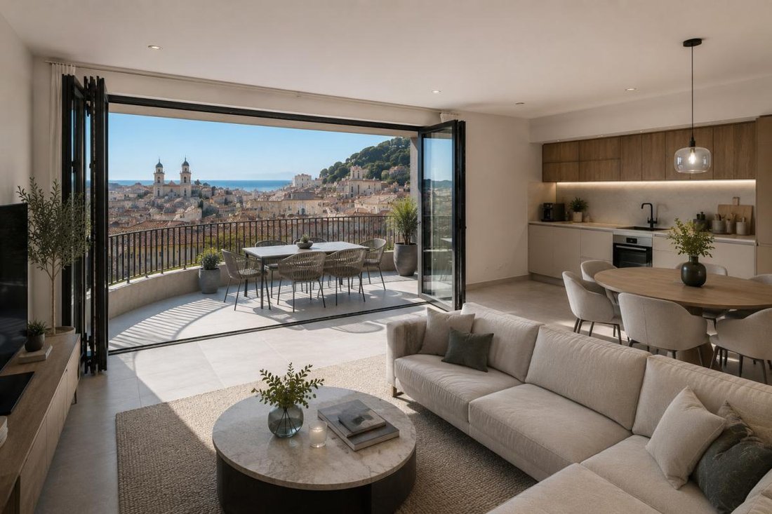 Apartamento en Niza, Provenza-Alpes-Costa Azul, Francia 1 - 18887114