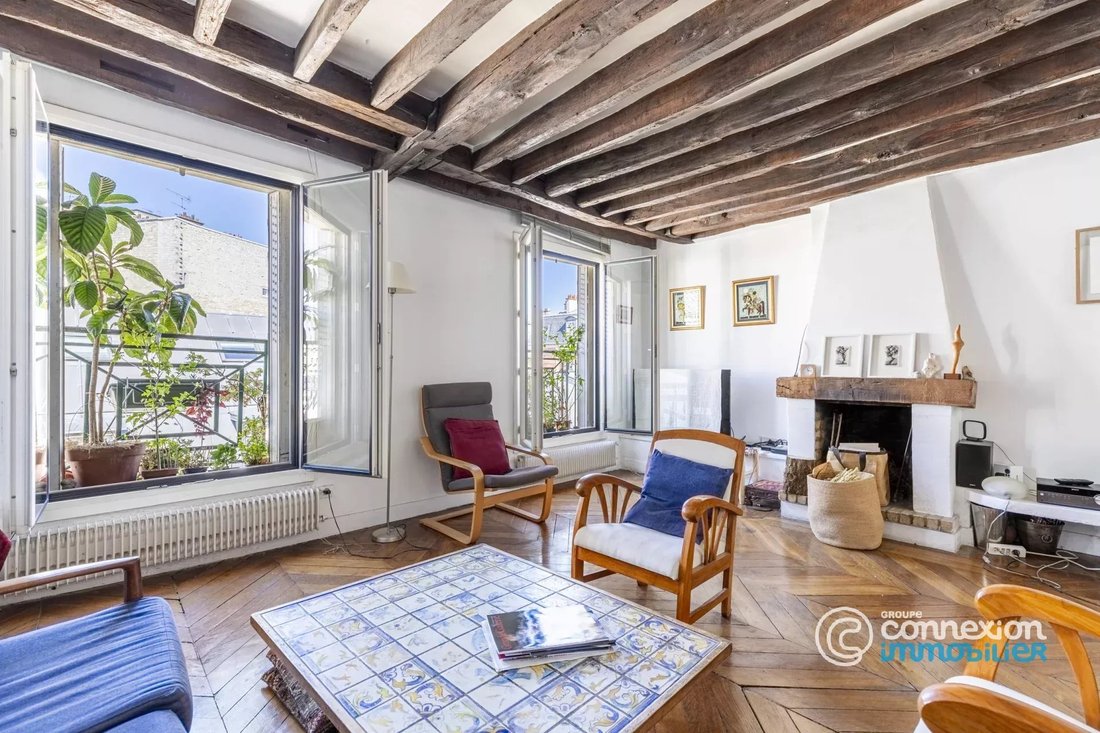 Apartment in Saint Vincent de Paul-Lariboisière, Paris 10e Arrondissement, Paris 1 - 18891231