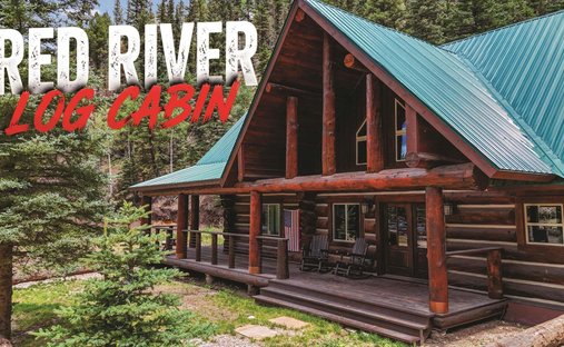 Maison à Red River, Nouveau-Mexique, États-Unis 1