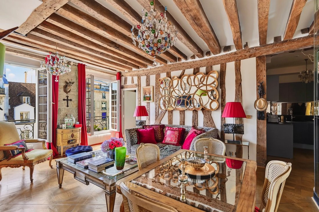 Appartamento a San Gervasio, Paris 4e Arrondissement, Parigi 5 - 18879293