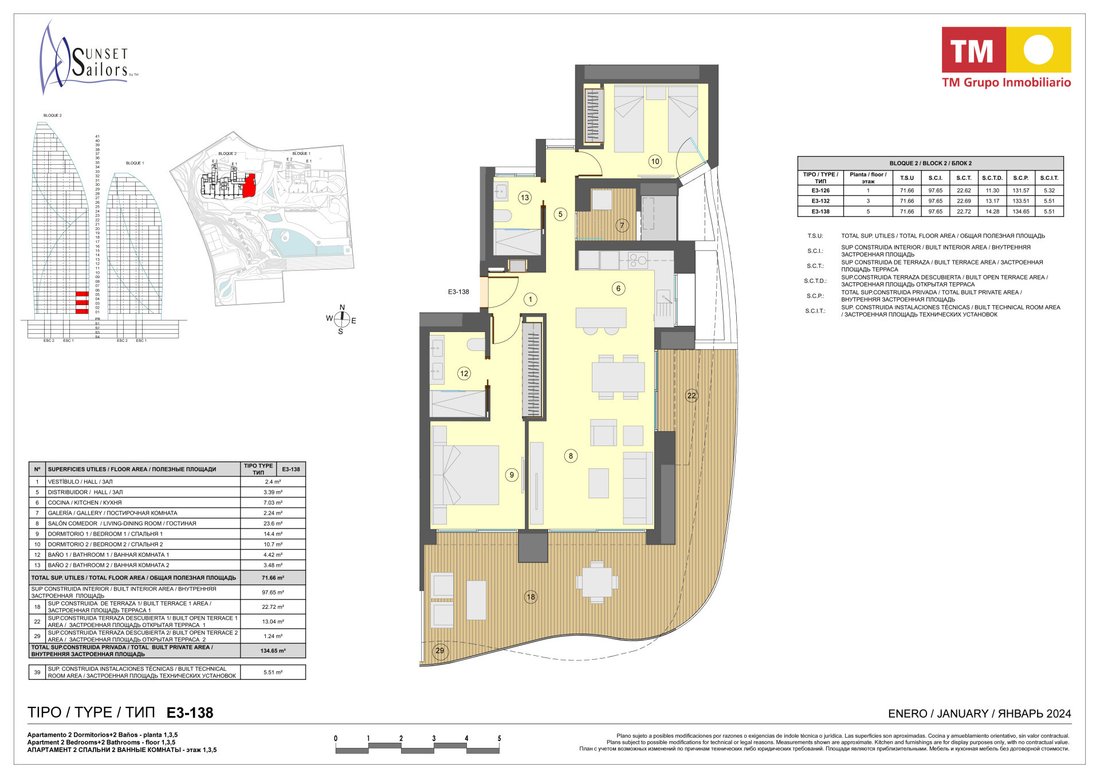 Wohnung in Benidorm, Land Valencia, Spanien 4 - 18318725