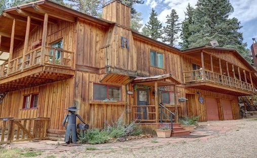 Casa a Red River, Nuovo Messico, Stati Uniti 1