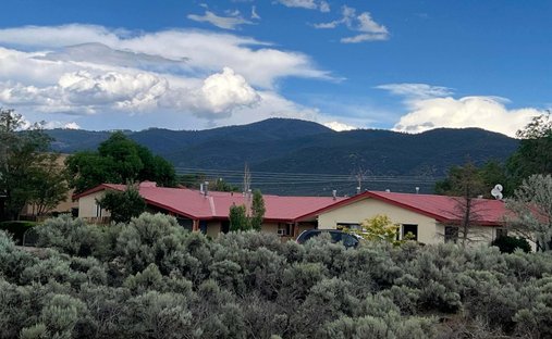 Maison à Taos, Nouveau-Mexique, États-Unis 1