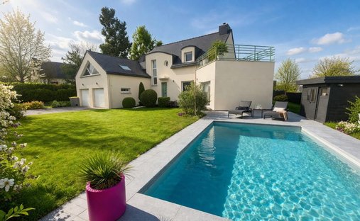 Haus in Montreuil-le-Gast, Bretagne, Frankreich 1