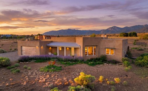 Maison à El Prado, Nouveau-Mexique, États-Unis 1