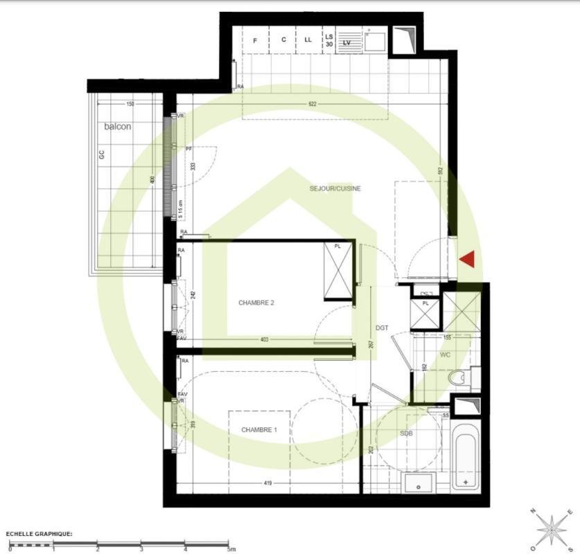 Apartment in Centre Ville-Tour du Lac, Enghien-les-Bains, France 2 - 18882543