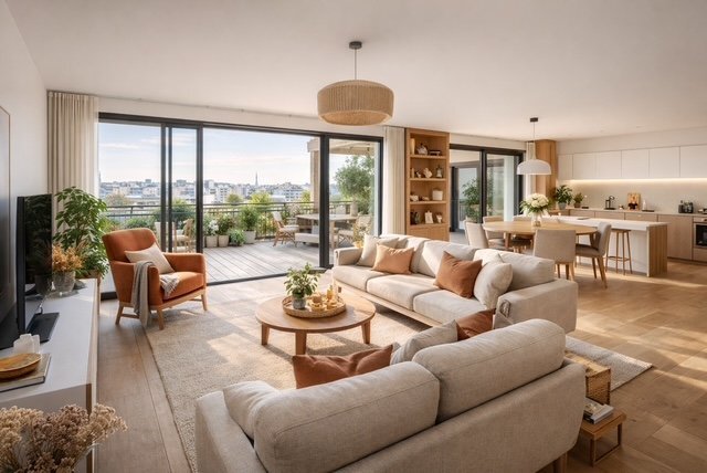 Appartamento a Altopiano Nord, Suresnes, Francia 2 - 18886047
