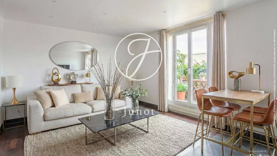 Apartment in Champerret-Berthier, Paris 17e Arrondissement, Paris 1 - 18880294