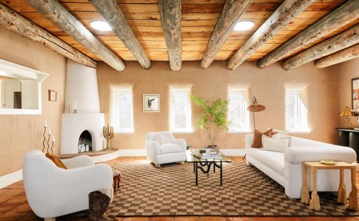 Maison à El Prado, Nouveau-Mexique, États-Unis 1