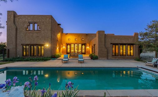 Casa a Taos, Nuovo Messico, Stati Uniti 1