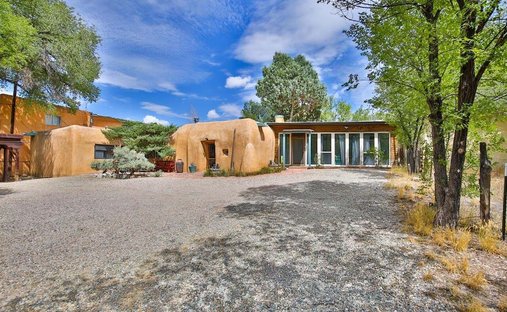 Maison à Taos, Nouveau-Mexique, États-Unis 1