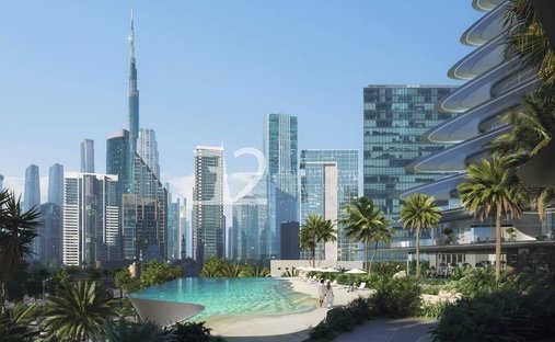Apartamento en Business Bay, Dubái, Emiratos Árabes Unidos 1