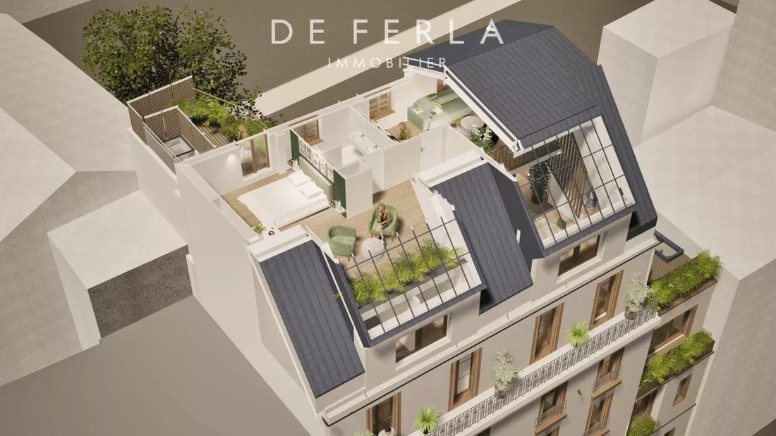 Apartamento en Perouses, París, Isla de Francia 5 - 18883357