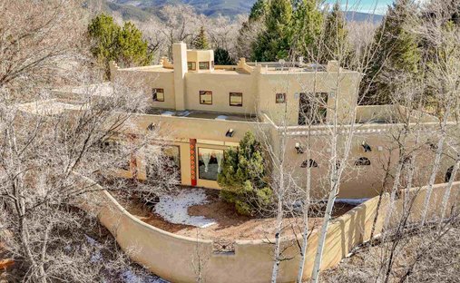 Maison à Taos, Nouveau-Mexique, États-Unis 1