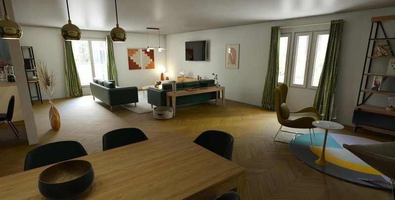 Wohnung in Part Dieu, Lyon 3e Arrondissement, Lyon 2 - 18880744