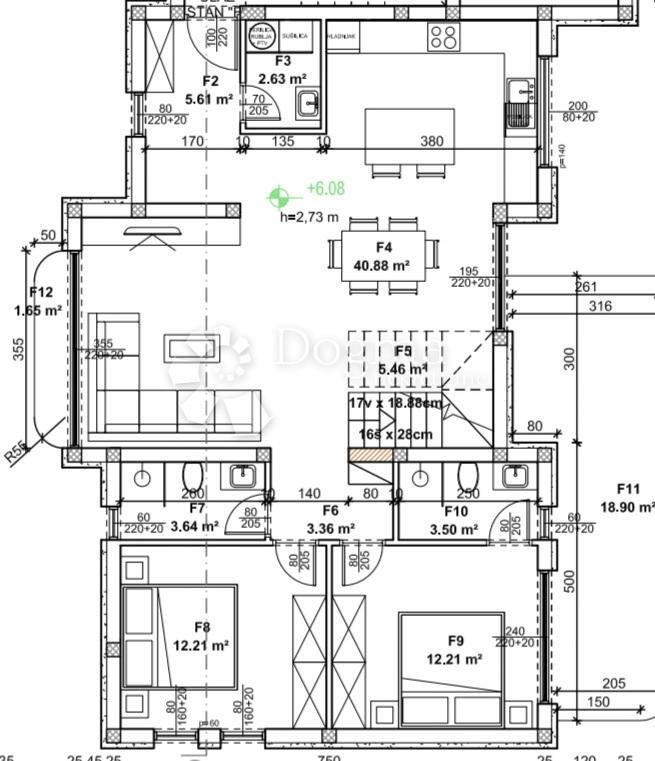 Wohnung in Rovinj, Gespanschaft Istrien, Kroatien 5 - 18892053