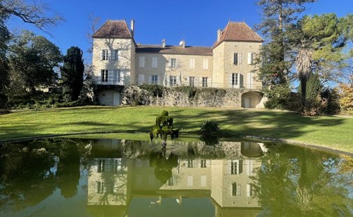 Château à La Romieu, Occitanie, France 1