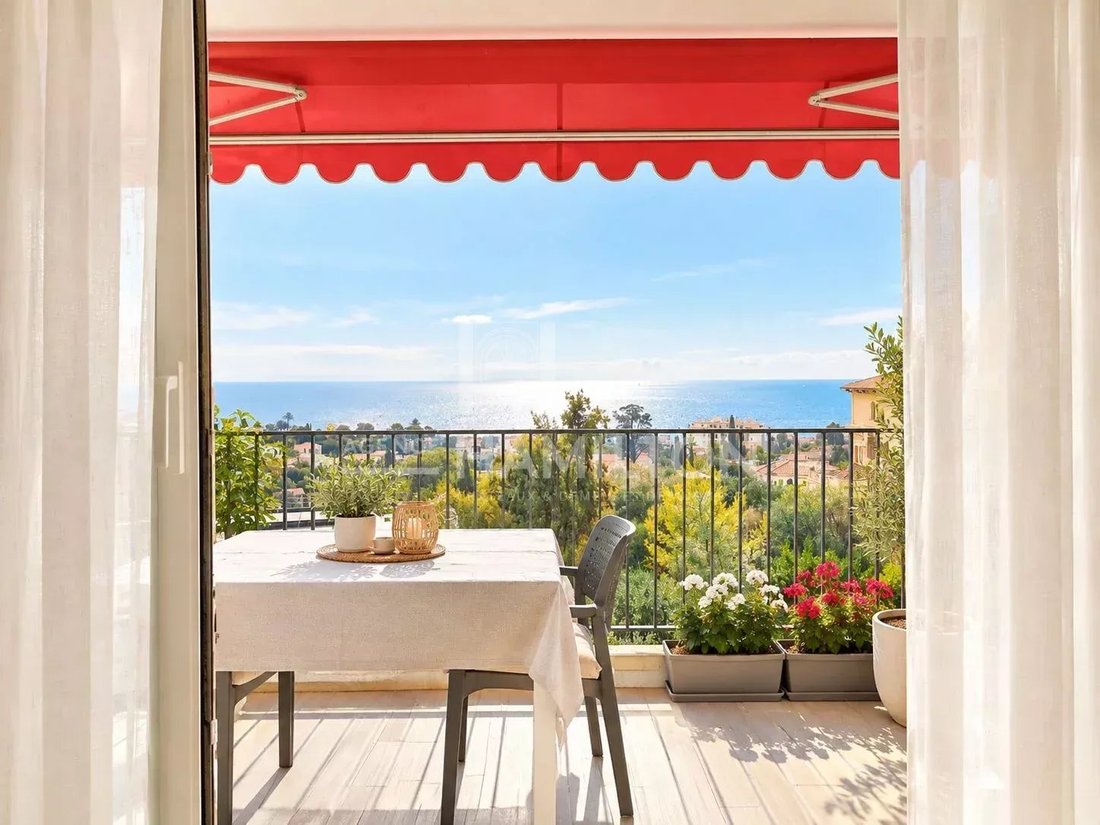 Wohnung in Lanterne, Nizza, Frankreich 1 - 18894411