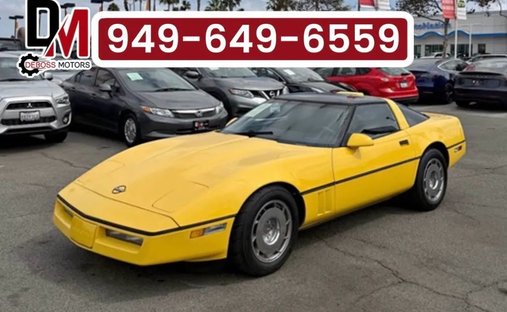 1987 Chevrolet Corvette 2D Coupe in Costa mesa, CA, United States 1
