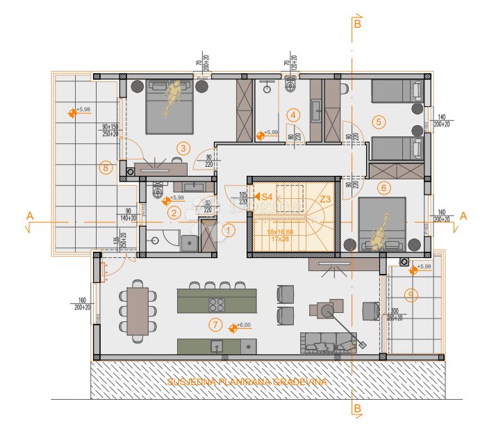 Apartamento en Grad Pula, Istria, Croacia 1 - 18900594