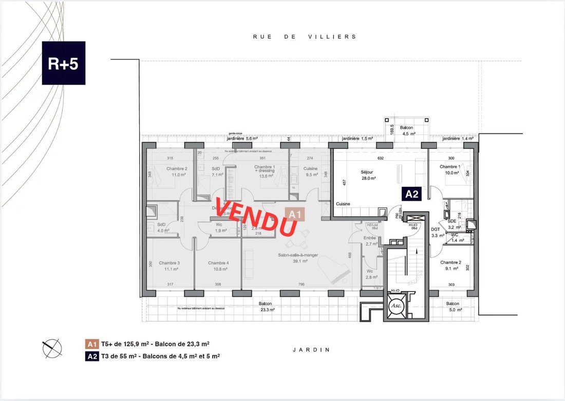 Apartment in Ile de la Jatte - Parc d'Orléans, Neuilly-sur-Seine, France 2 - 17556829