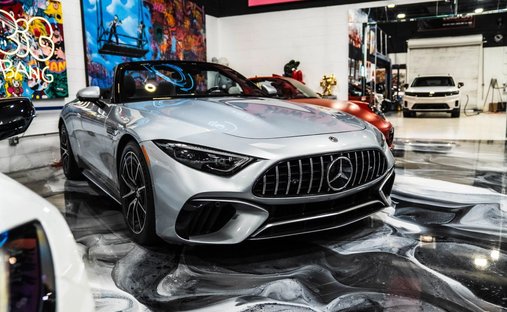 2022 Mercedes-Benz Mercedes-AMG SL SL 55 Performance Roadster 2D in Boynton beach, FL, United States 1