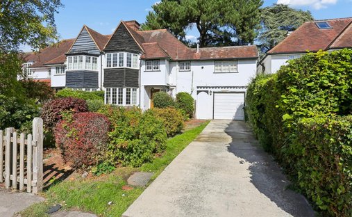 House in Cheam, London Borough of Sutton, England 1