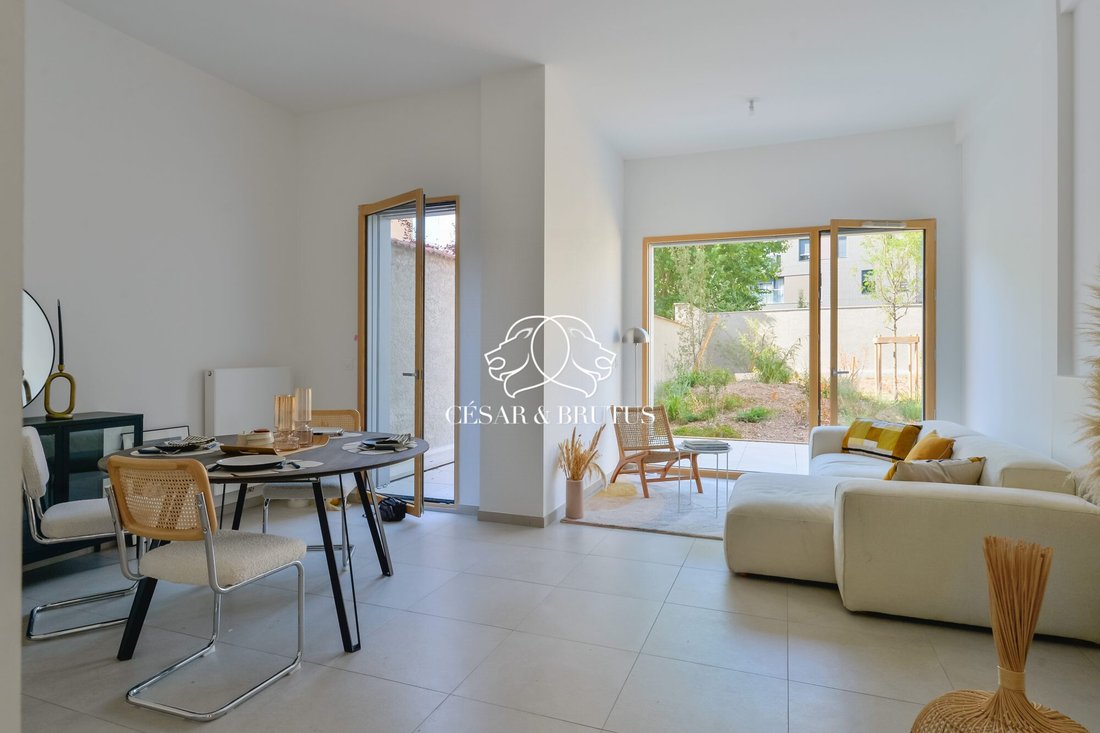 Appartement à Gerland, Lyon 7e Arrondissement, Lyon 1 - 18385232