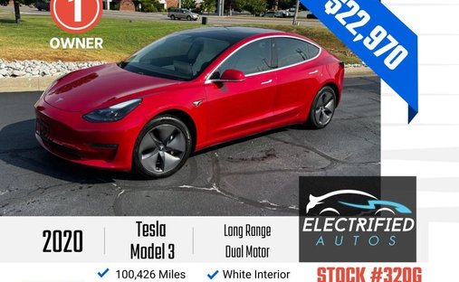 2020 Tesla Model 3 Long Range Sedan 4D in Joplin, MO, United States 1