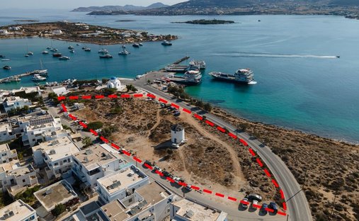 Land in Antiparos, Aegean, Greece 1