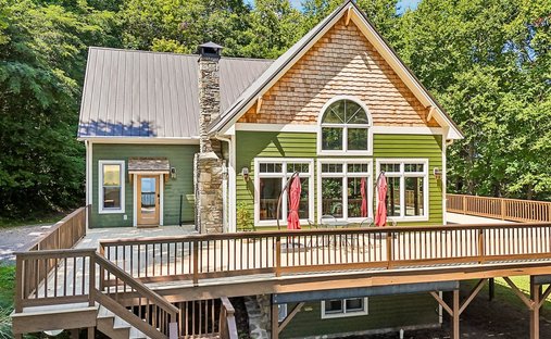 Maison à Black Mountain, Caroline du Nord, États-Unis 1