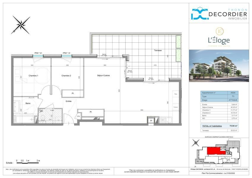 Wohnung in Cités, Thonon-les-Bains, Frankreich 2 - 15405308