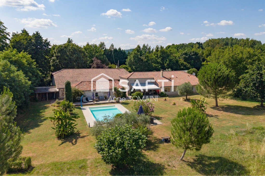 Casa a Saint-Sylvestre-sur-Lot, Nuova Aquitania, Francia 3 - 18482472