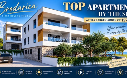 Apartamento en Brodarica, Condado de Šibenik-Knin, Croacia 1