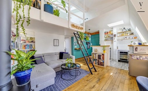 Apartment in Bastille-Popincourt, Paris 11e Arrondissement, Paris 1