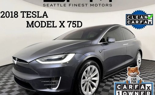 2018 Tesla Model X 75D Sport Utility 4D in Lynnwood, WA, United States 1