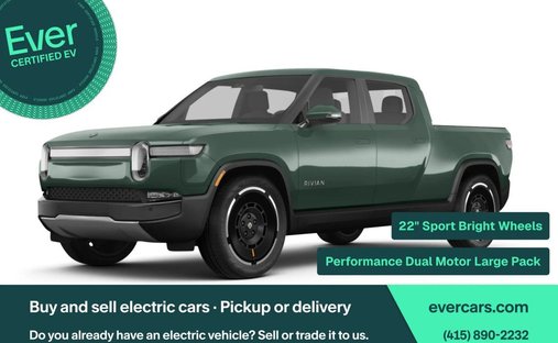 2025 Rivian R1T Dual Large Pickup 4D 4 1/2 ft in San francisco, CA, United States 1