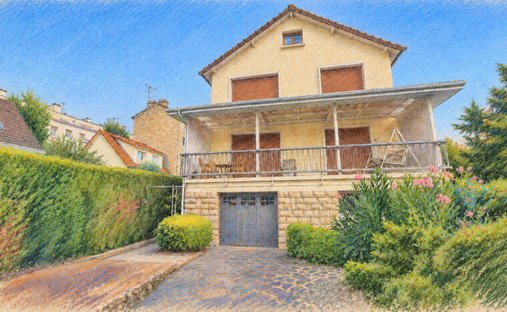 Villa in Montreuil, Versailles, France 1