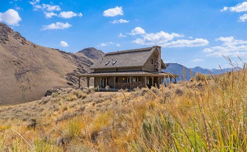 Corps de ferme à Mackay, Idaho, États-Unis 1