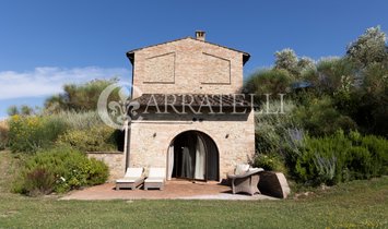 Casa di campagna a San Gimignano, Toscana, Italia 1
