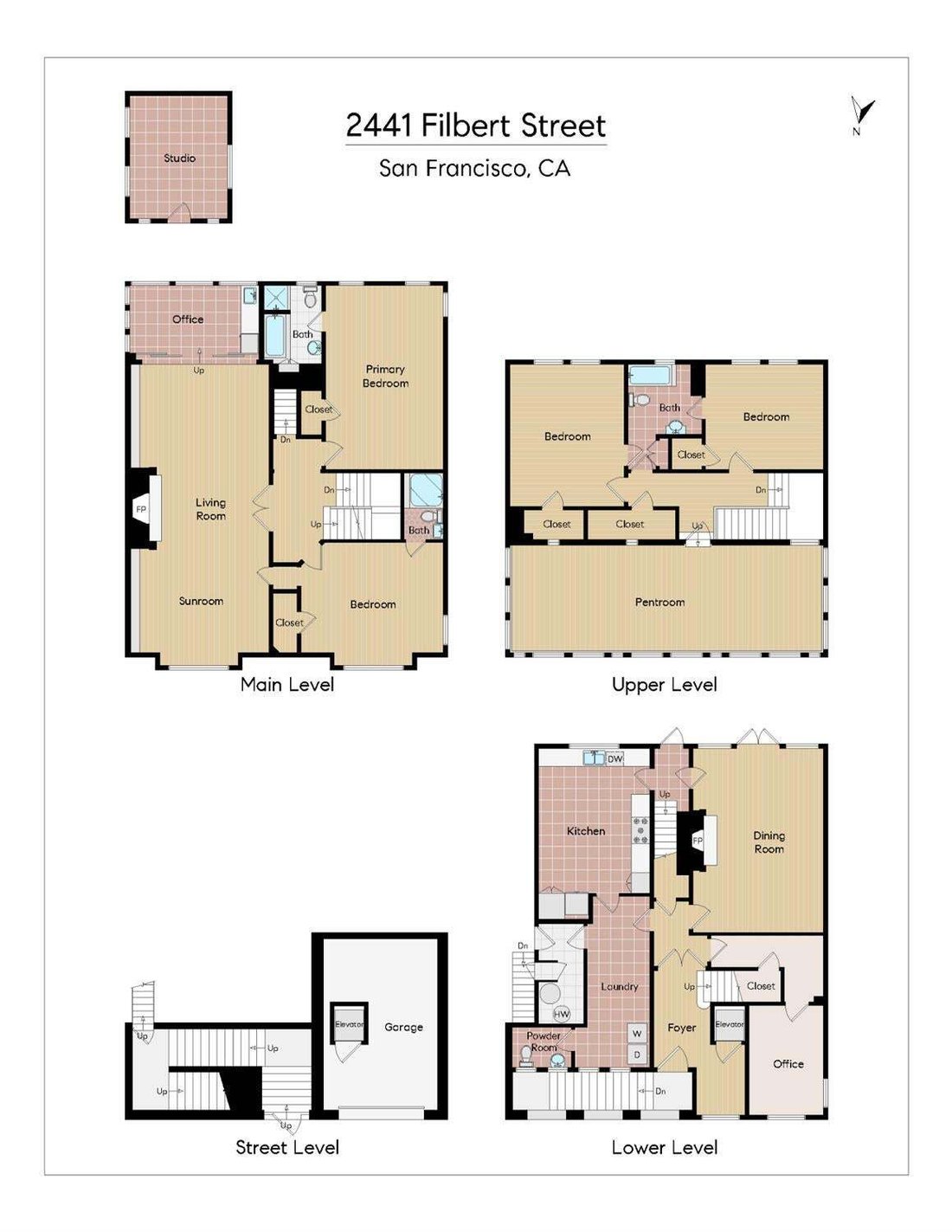 House in San Francisco, California, United States 2 - 18908698