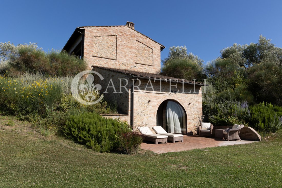 Casa di campagna a San Gimignano, Toscana, Italia 1 - 18908996