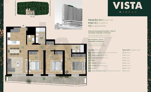 Apartment in Alges, Lisbon, Portugal 1