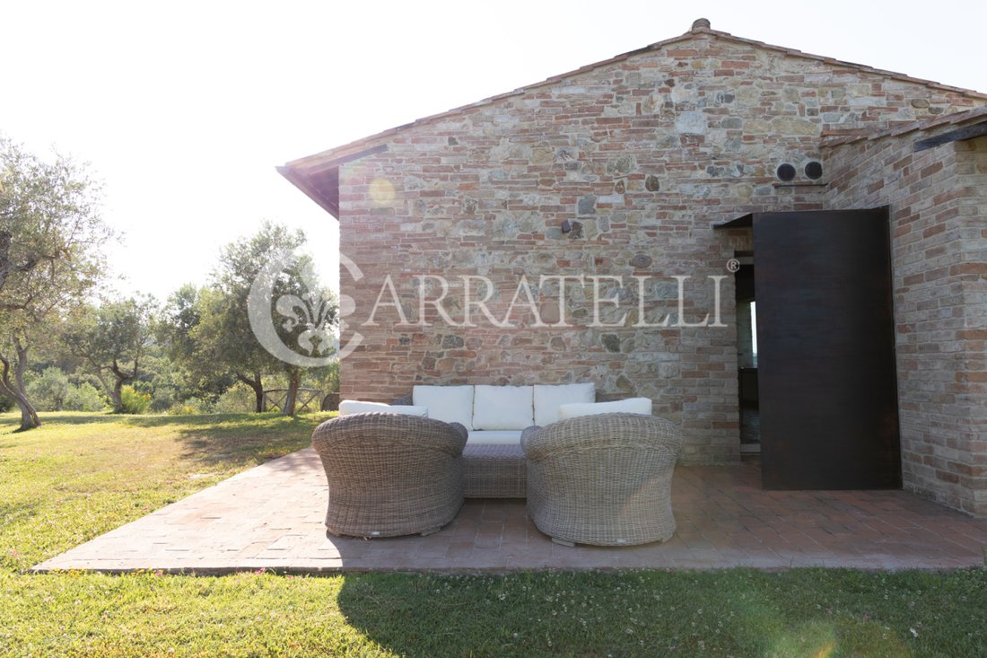 Casa di campagna a San Gimignano, Toscana, Italia 4 - 18908996