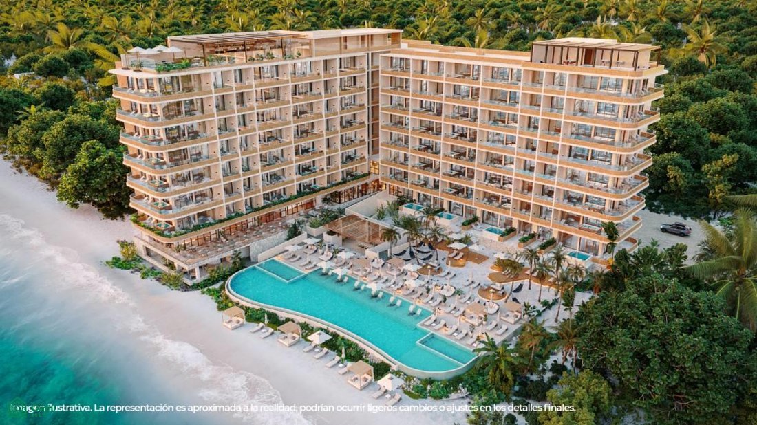 Appartement à Puerto Morelos, Quintana Roo, Mexique 3 - 18803577